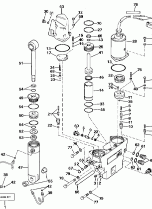 POWER TRIM / TILT HYDRAULIC ASSEMBLY