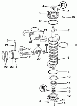 CRANKSHAFT & PISTON