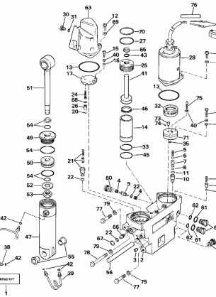 POWER TRIM / TILT HYDRAULIC ASSEMBLY