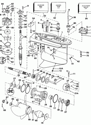 GEARCASE - STANDARD ROTATION