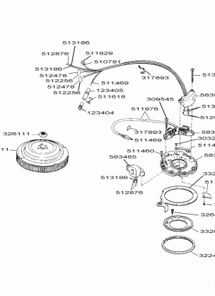 IGNITION SYSTEM - ROPE START (Continued)