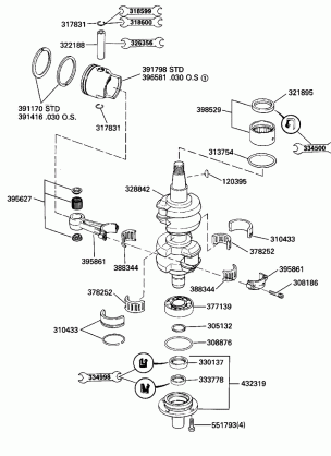 CRANKSHAFT & PISTON