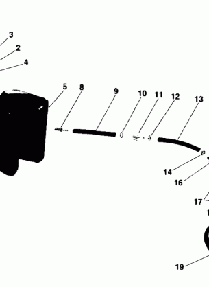 FUEL TANK & HOSE ASSEMBLY