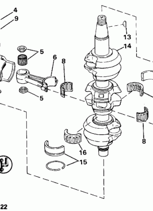 CRANKSHAFT & PISTON