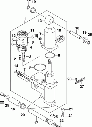 TRIM & TILT ASSEMBLY