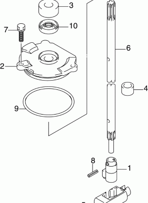 SHIFT ROD SN 029195 & Up