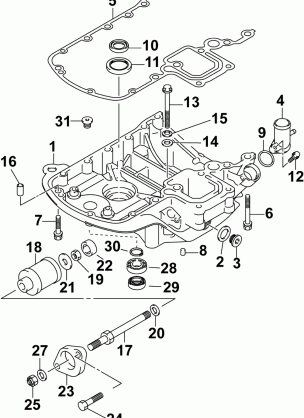 EXHAUST ADAPTER Up to SN 029194