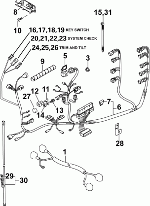 ENGINE ELECTRICAL HARNESS