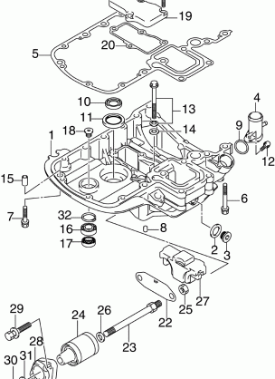 EXHAUST ADAPTER SN 032267 & Up