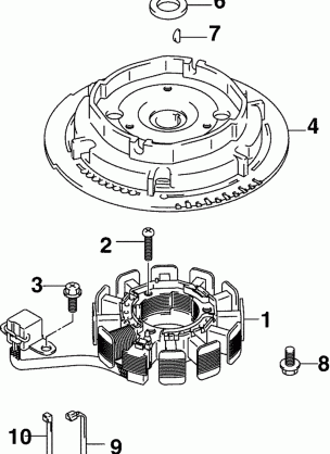 FLYWHEEL & STATOR