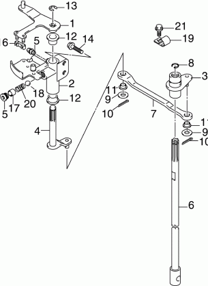 SHIFT LINKAGE SN 032267 & Up