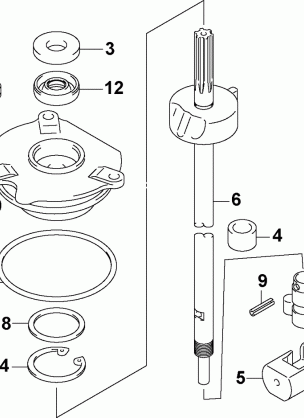 SHIFT ROD Up to SN 032266