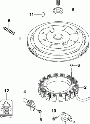 FLYWHEEL & STATOR