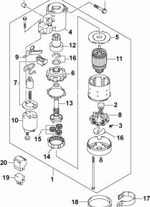 STARTER MOTOR