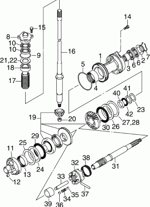 GEARS COUNTER ROTATION