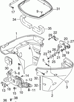 LOWER ENGINE COVER