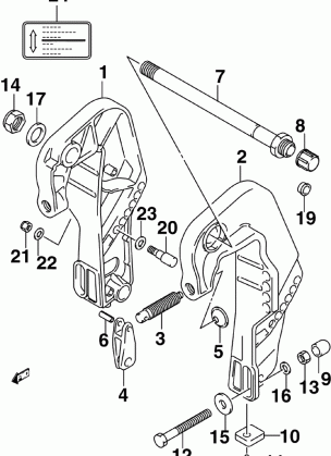 STERN BRACKET