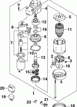 STARTER MOTOR