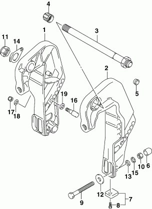 STERN BRACKET