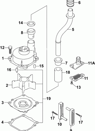 WATER PUMP Up to SN 032312