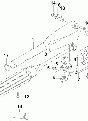 TILLER HANDLE