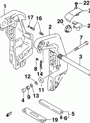 STERN BRACKET