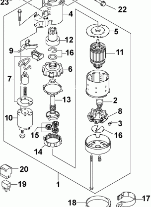 STARTER MOTOR