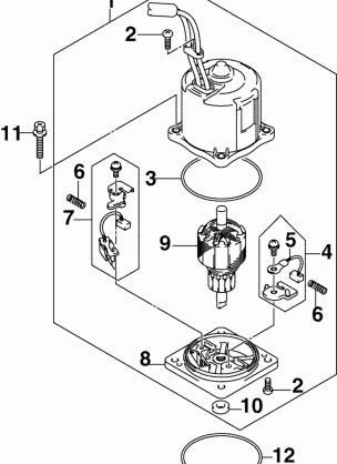 POWER TRIM / TILT MOTOR