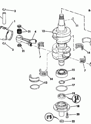 CRANKSHAFT & PISTON