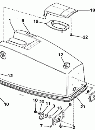 ENGINE COVER - JOHNSON