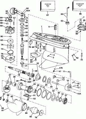 GEARCASE - 140TX STANDARD ROTATION