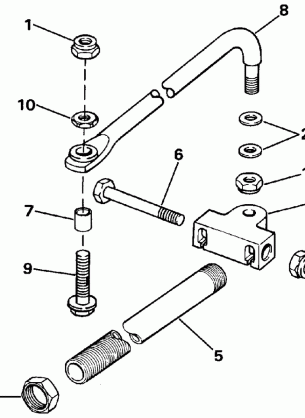 DUAL CABLE STEERING CONNECTOR KIT-PARALLEL ENTRY