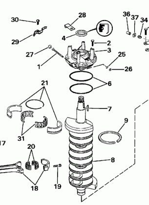 CRANKSHAFT & PISTON