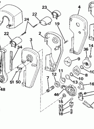 REMOTE CONTROL ASSEMBLY - BINNACLE MOUNT DUAL LEVER