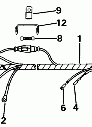 CABLE ASSEMBLY - REMOTE ELECTRIC MODELS