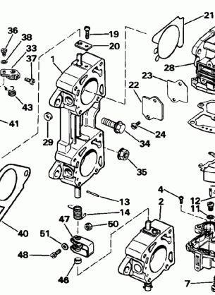 CARBURETOR AND LINKAGE