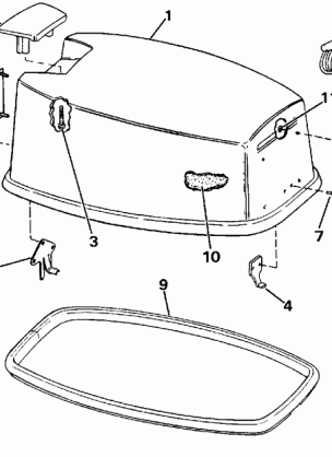 ENGINE COVER - JOHNSON