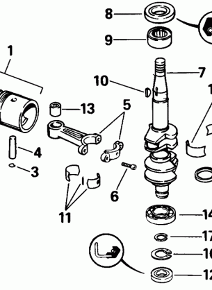 CRANKSHAFT & PISTON