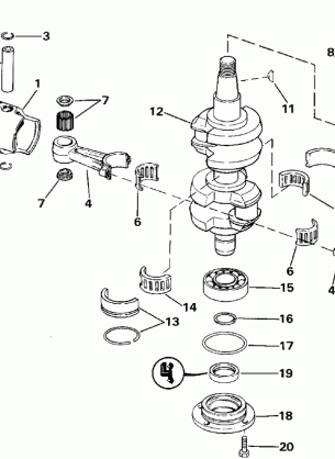 CRANKSHAFT & PISTON