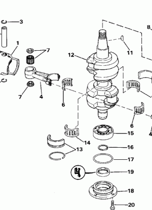 CRANKSHAFT & PISTON