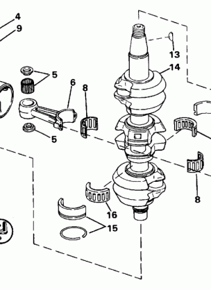 CRANKSHAFT & PISTON