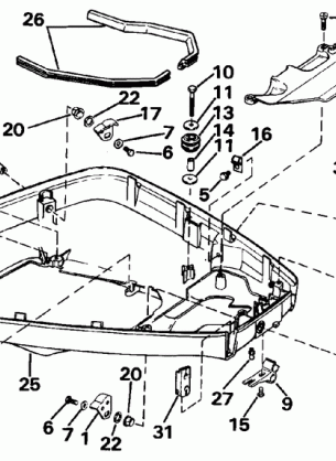 LOWER ENGINE COVER