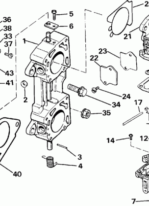 CARBURETOR AND LINKAGE