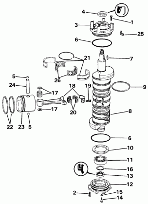 CRANKSHAFT & PISTON