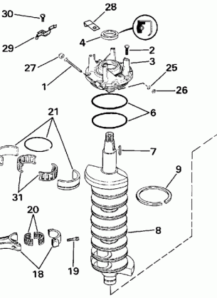 CRANKSHAFT & PISTON