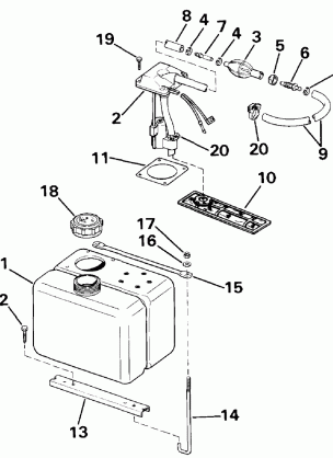 VRO OIL TANK KIT-1.8 GALLON