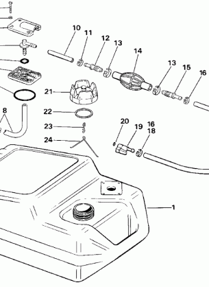 FUEL TANK - ASIA MARKET ONLY