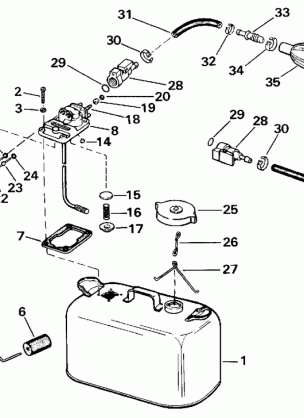 FUEL TANK WITH GAUGE