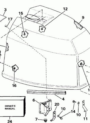 ENGINE COVER - JOHNSON