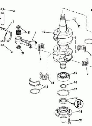 CRANKSHAFT & PISTON